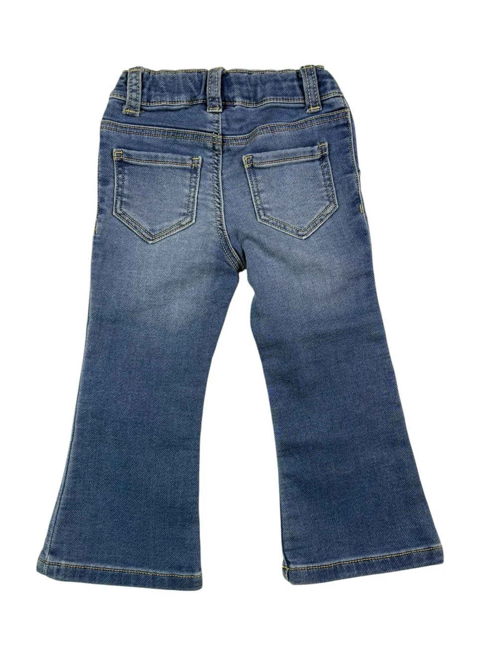 NWT OshKosh B'gosh Girls' Blue Flared Soft Stretch Denim Jeans